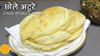 Bhature recipe  Chole Bhature Recipe  Quick Chole Bhature Recipe [upl. by Racklin]