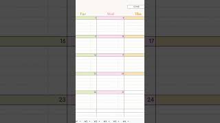 ToDo List amp Smart Calendar 📆 googlesheets tasktracker todolist [upl. by Elyse]