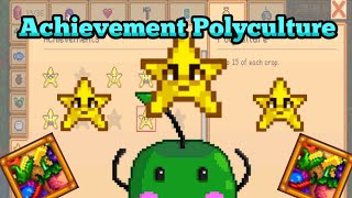 Cara Mendapatkan Achievement Polyculture Stardew Valley [upl. by Lou363]