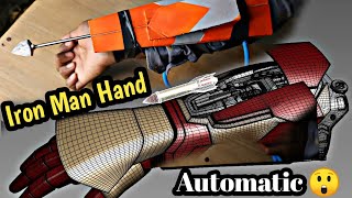 How To Make Iron Man Hand 😲  Automatic Hand [upl. by Wendeline917]