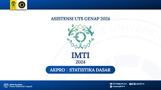 Statistika Dasar  MILBA UTS GENAP 2024  Part 3 Hypothesis Testing [upl. by Zwart]