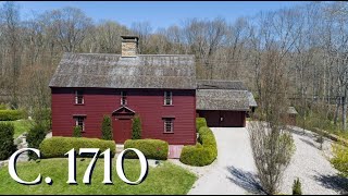 Come Tour This AMAZING New England Home Built In 1710 [upl. by Mlawsky]