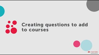 Creating questions to add to MEC 25 courses [upl. by Haidadej]