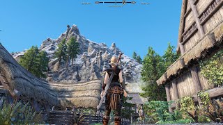 Skyrim SE 3rd Person Setup 2024  2500 Mods 750 plugins [upl. by Lledraw]