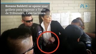 Roxana Baldetti no quiere grilletes  Prensa Libre [upl. by Netsirc]