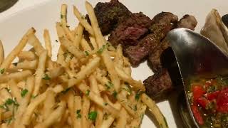 Steak Frites Chef’s Cut Truffle Fries and Tartar Béarnaise [upl. by Dazhahs602]