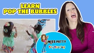 Learn to Count to 20 Childrens Song  Pop the Bubbles Number Counting by Patty Shukla  Maths [upl. by Gurl]