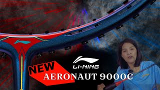 รีวิวไม้แบด lining aeronaut 9000c 4u วัสดุใหม่ [upl. by Aylmar915]