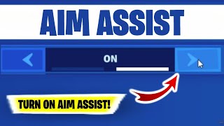 TURN ON AIM ASSIST 2024  Turn On Aim Assist Fortnite  Aim assist settings fortnite [upl. by Annaili765]