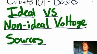 Ideal vs Nonideal Voltage Source [upl. by Eremehc833]