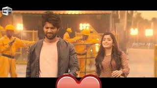 Pogiren Song by Mugen Rao and Vel Movie clipGeetha Govindam Rashmika amp Vijay [upl. by Aicilat]