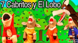 Los 7 Cabritos y El Lobo Feroz con El Mono Sílabo  Cuentos Infantiles  Lunacreciente [upl. by Agem749]