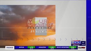 Thursday night weathercast [upl. by Ayhdiv]