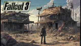 Unwelcome Guest  Fallout 3  Post Apocalyptic Ambient Music 1 Hours [upl. by Jariah]