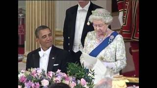 The Queens Speech at the US State Banquet [upl. by Eeclehc]