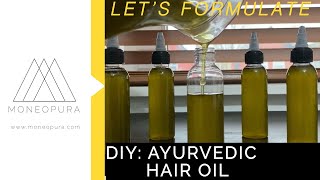 DIY AYURVEDIC HAIR OIL  FOR EXTREME HAIR RETENTION amp GROWTH  NATURAL HAIR GROWTH OIL [upl. by Stalder]