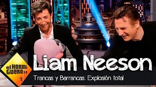 Liam Neeson adivina junto a Trancas y Barrancas los objetos explotados  El Hormiguero 30 [upl. by Marleen158]