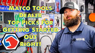 Matco Tools Dealers Top Picks For Getting Started and Lots Of Tool Talk What You Need Starting Out [upl. by Bascio]