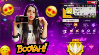 1 VS 2 CUSTOM  FREE FIRE LIVE WITH Div yt❤️‍🔥 Ffgirl divyt girllive [upl. by Dagley]