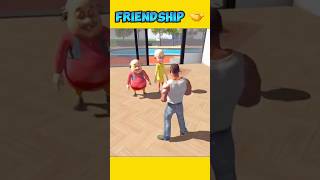 Franklin saved Motu patlu 😍 in indian bike driving 3d  shorts gta gaming TioxPlay [upl. by Nnylatsyrk]