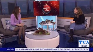 AnnieSoleil Proteau Entrevue avec Lyvia Martin 2020 [upl. by Tonneson]