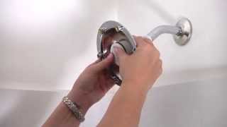 Culligan RainDisc Filtered Showerhead Replacement Cartridge Installation Video [upl. by Markman]