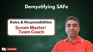 Roles and responsibilities of a Scrum Master  Demystifying SAFe  Scaled Agile Framework [upl. by Vere]