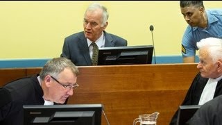 UNTribunal Ist General Mladić verantwortlich für tausende Tote [upl. by Sloane]