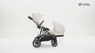 20 Configurations I Gazelle S eGazelle S Strollers Travel System I CYBEX [upl. by Armillda]