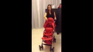 Review of the MiniWalker Tandem Umbrella Stroller [upl. by Feriga]