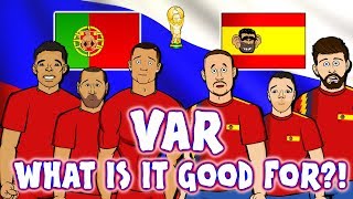 📺VAR📺 WHAT IS IT GOOD FOR Portugal amp Spain dont know Ronaldo elbow Cedric handball Aspas Goal [upl. by Dickman]