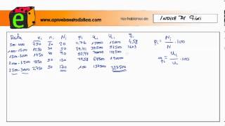 Índice de Gini y curva de Lorenz video I [upl. by Darsey282]