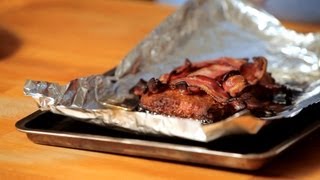 How to Make BaconWrapped Meatloaf  Bacon Recipes [upl. by Bronwyn]