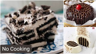 Fireless Oreo Recipes For Diwali  Soft Tasty Fluffy Oreo Ripple Cake Lunch Box Cake Icebox Cake [upl. by Sosanna215]