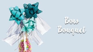 How to Make a Bow Bouquet  Sizzix [upl. by Gorman990]