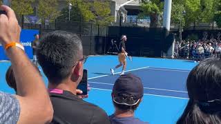 Stefanos Tsitsipas serve practice HD 1080p [upl. by Kermie]