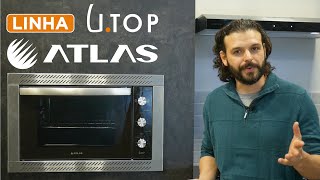 Apresentação da Linha U Top Atlas Cooktop Depurador e Forno de Embutir  Harpyja [upl. by Alletsirhc]