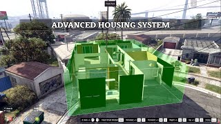 ADVANCED HOUSING SYSTEM FIVEM  ESXQBCORE [upl. by Aiym]