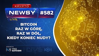 BITCOIN RAZ W GÓRĘ RAZ W DÓŁ KIEDY KONIEC NUDY [upl. by Atelokin]