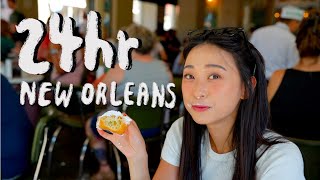 24HRS NEW ORLEANS Exploring the BEST Cajun amp Creole GEMS [upl. by Brigette]