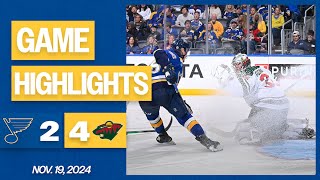 Game Highlights Blues 2 Wild 4 [upl. by Asel352]