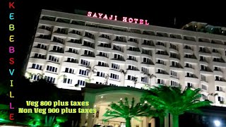 SAYAJI HOTEL INDORE KEBEBSVILLE VEG 800 PLUS TAXES amp NON VEG 900 PLUS TAXES [upl. by Tletski]