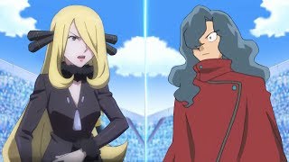 Pokémon Battle USUM Cynthia Vs Tobias Pokemon Sinnoh League [upl. by Story169]