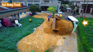 Dangerous TRUCK Fails Operation Skills Incredible Safety Operator Technique Skills Help By Dozer D20 [upl. by Salta]