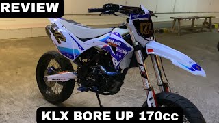 REVIEW KLX DTRACKER 150 SUPERMOTO [upl. by Cirle]