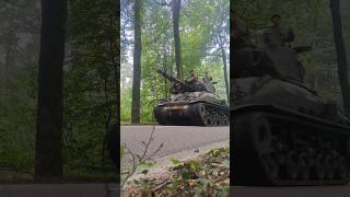 Tanks Enter Groesbeek for operationmarketgarden Anniversary ww2 militaryvehicles bridgetoofar [upl. by Anek]