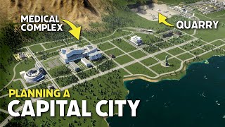 Building a Massive Capital City  Cities Skylines 2 [upl. by Zakaria]