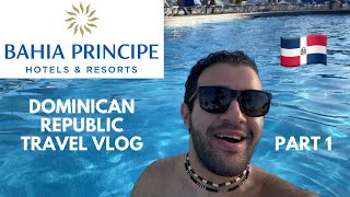 Dominican Republic Travel Vlog  Part 1 Getting to the Bahia Principe  La Romana Fall 2023 [upl. by Yesnik]