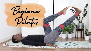 BEGINNERS PILATES  CORE FOCUSED [upl. by Mixie]