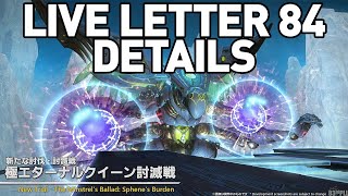 FFXIV Live Letter 84 Details Announced  Thankful for Ultimate This Thanksgiving [upl. by Asilaj]